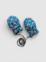 Зимние варежки на липучке (лисы)