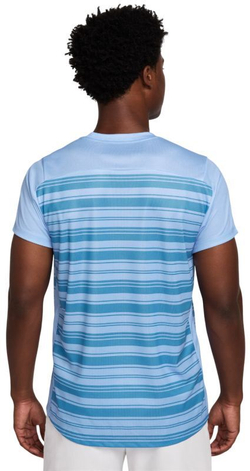 Мужская теннисная футболка Nike Court Victory Dri-Fit Tennis - небесный