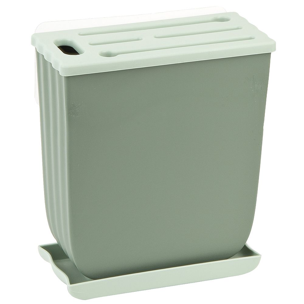 Подставка для ножей (с креплением на вертикальную поверхность)16*7,5*19см.(3вида) (термопленка)