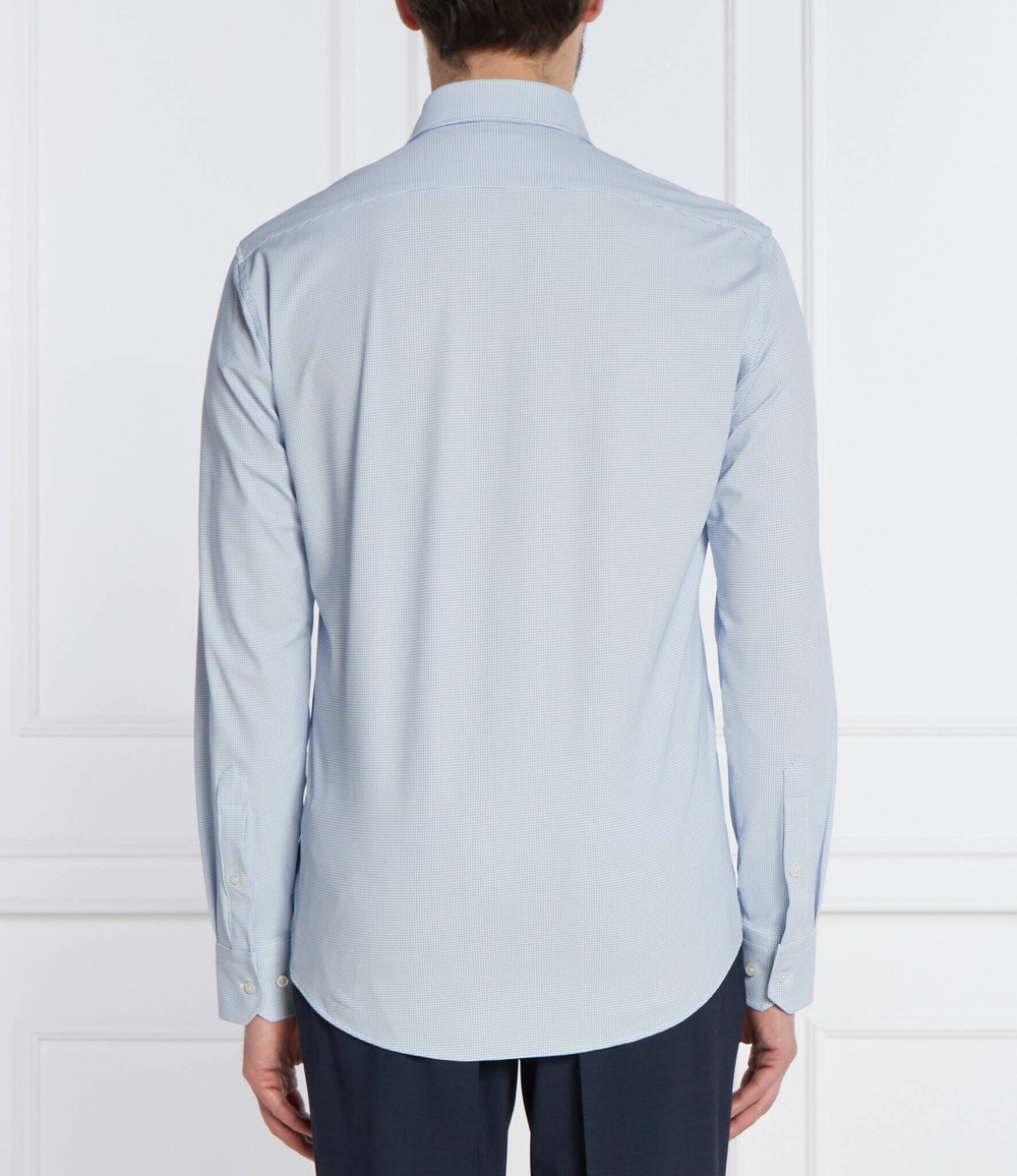 Рубашка P-JOE-spread-C1-222 BOSS BLACK - голубой(50513428)