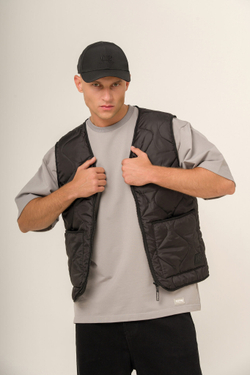 Жилет KUL'TURA "JAPANESE URBAN" Черный