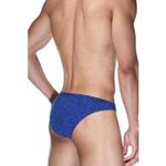 Мужские трусы слипы синие DARKZONE DZN6496