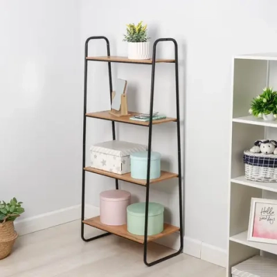 Стеллаж «Скандинавия», №24, цвет черный, 65*38.5*147см