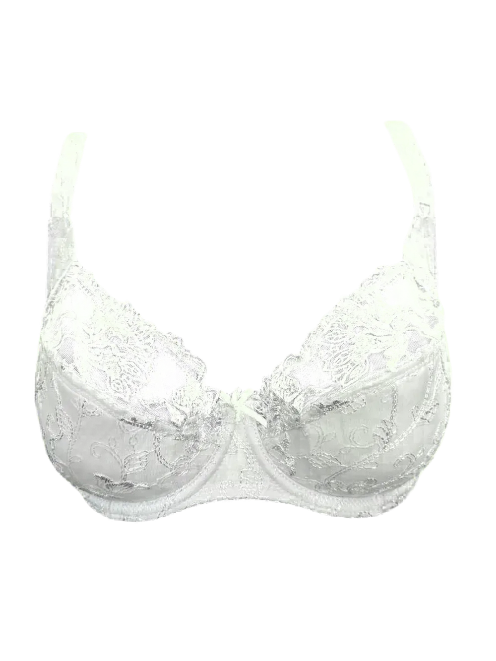 Бюстгальтер гладкий с косточками большие размеры