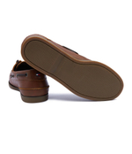 Кожаные мокасины th boat shoe core Tommy Hilfiger - коричневый(FM0FM04506)