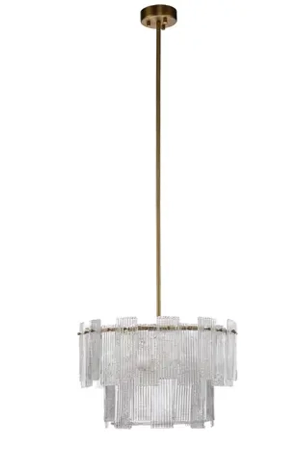 Люстра на штанге Indigo INVERNO 12013/6R Brass V000058