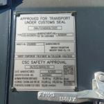 Контейнер 20 футов № ZXJU0838703