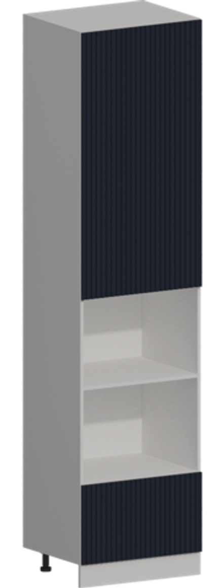 Кухня Модуль ШП 606НМ Графит / Индиго софт