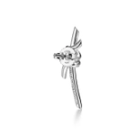 Серьги из белого золота c бриллиантами 18k, Tiffany 💙 Knot