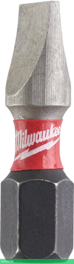 Бита Milwaukee Shockwave SL1.2x6.5 25мм 2шт (4932430903)