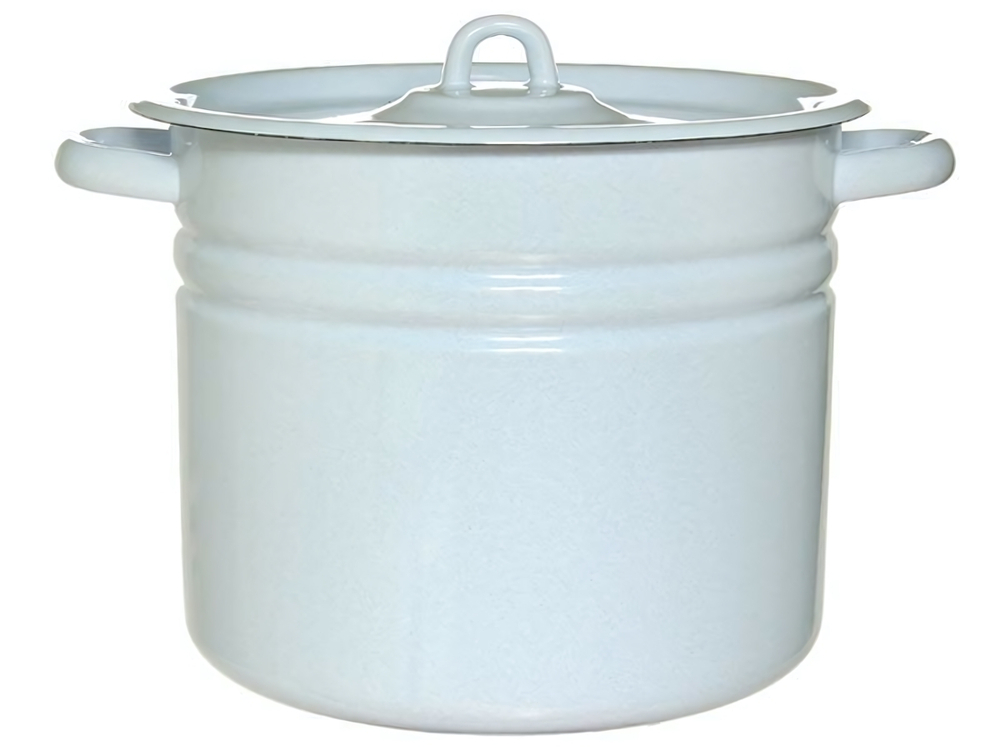 Кастрюля 9л цилиндрическая без рисунка