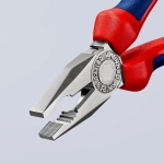 Плоскогубцы комбинированные хромированные 180 мм Knipex 03 05 180 SB