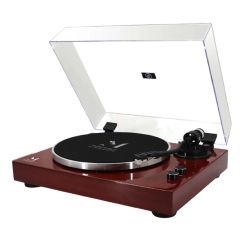 Виниловый проигрыватель Music Public Kingdom TT53AT Red Wood