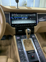 Магнитола Porsche Macan 2014-2016 (CDR3.0/PCM3.0) - Carmedia KP-P1202 монитор 12.3" на Android 10, 6Гб+128Гб, CarPlay, 4G SIM-слот