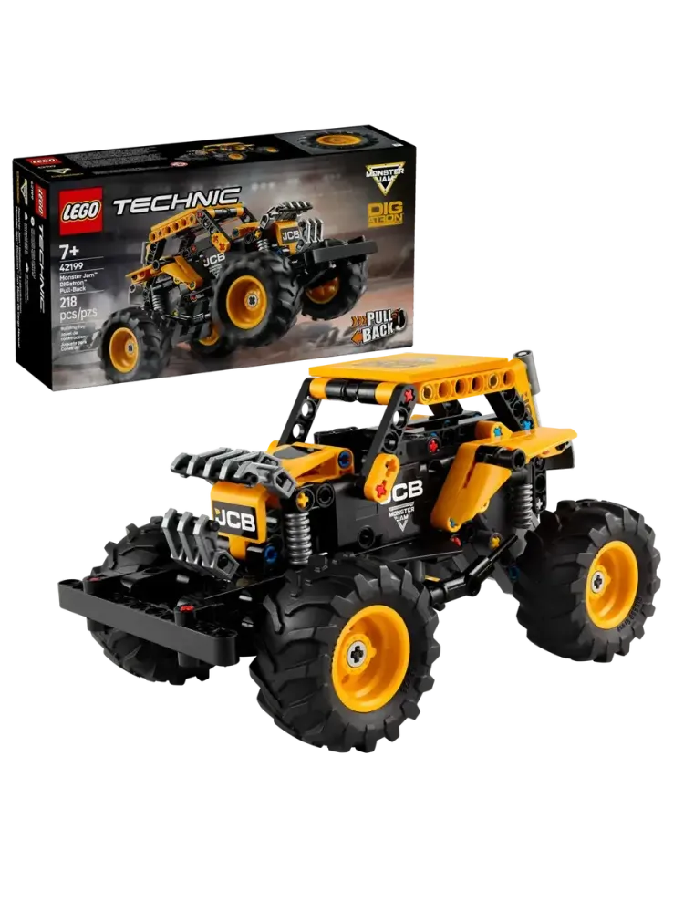Конструктор Technic 42199 Monster DIGatron с откидным верхом