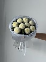 Букет моно из хризантемы 9 шт