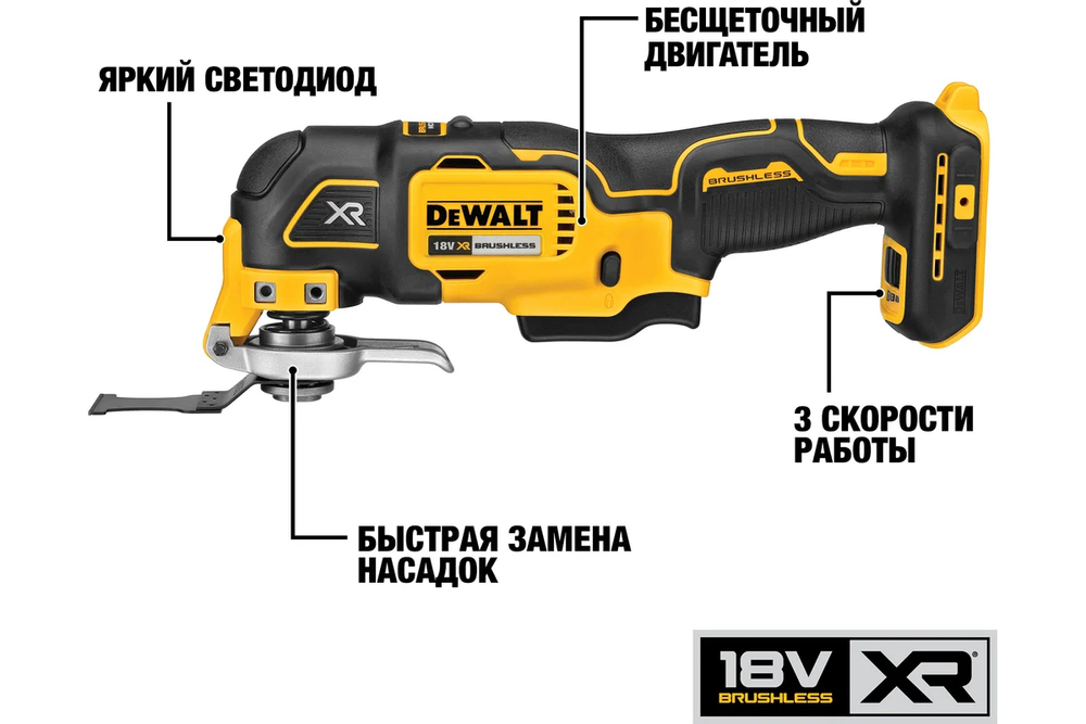 Аккумуляторный реноватор DeWalt DCS356E1T