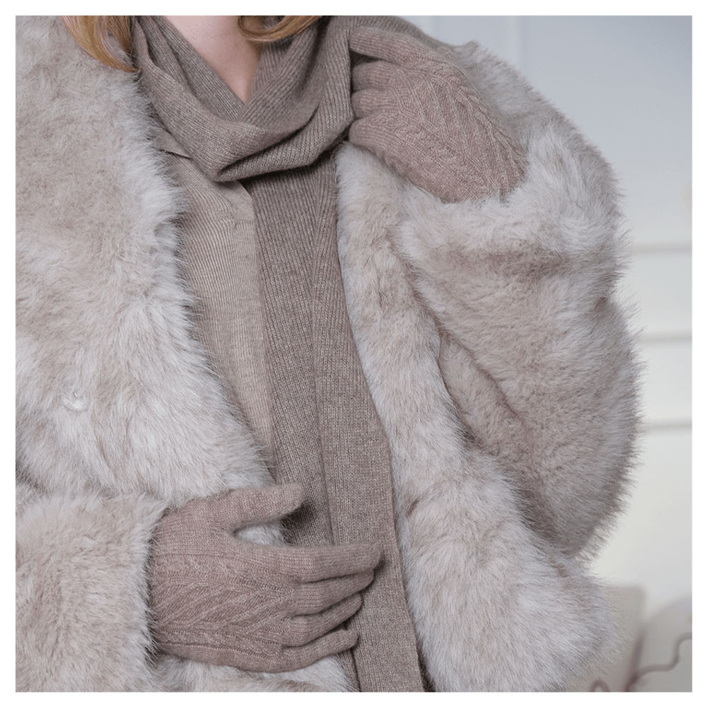 Перчатки из кашемира «Волшебное прикосновение»