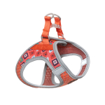 Шлейка-жилетка мягкая со светоотражающими элементами "Марокко" M, коралловая, обхват груди 410-440мм, Triol