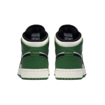 Кроссовки Air Jordan 1 Mid SE GS Pine Green