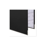 Регистратор 75мм BRAUBERG, покрытие пластик, с уголком, черная