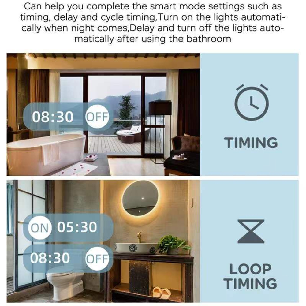 Умный WiFI выключатель (реле) Tongou на DIN-рейку 1P+N 16A с защитой от утечки тока ( Работает с Алисой, eWelink)