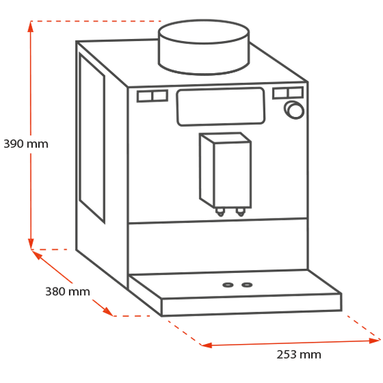Кофемашина Melitta Caffeo F530-102 Passione