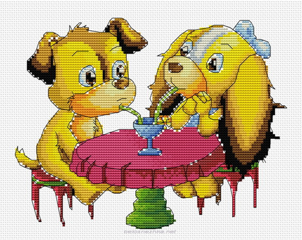 "Сладкое лакомство"-140-14 вышивка