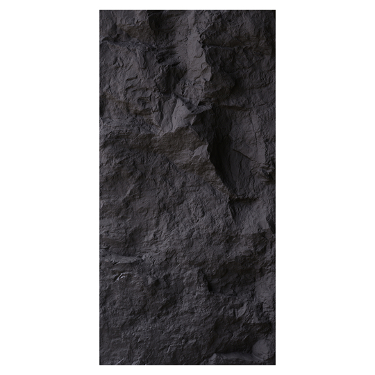 PU Rock Stone Pure Black