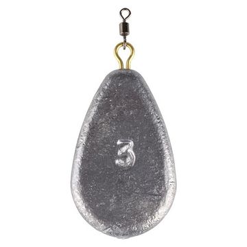 Груз плоская капля с вертлюгом 140 г Тонар