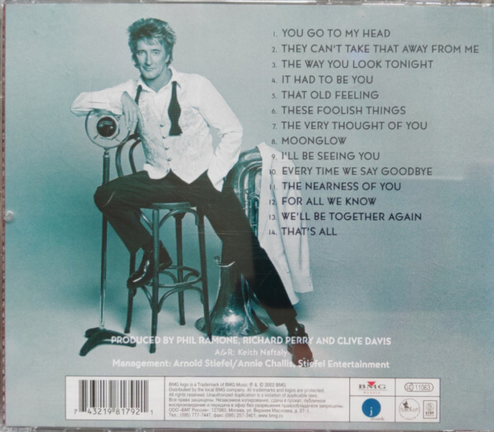 Комплект / Rod Stewart: The Great American Songbook (5CD)