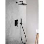 Встраиваемый смеситель для душа на 3 выхода ALEXIA 361503SNM чёрный