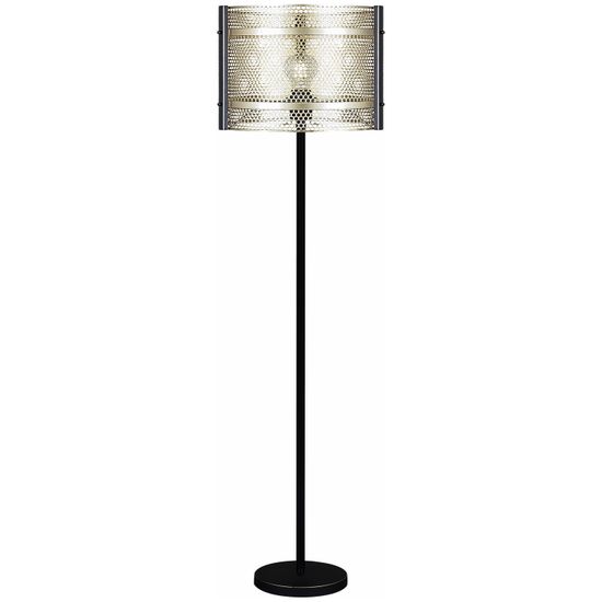 IL1003-1F-05 BK GD  светильник напольный