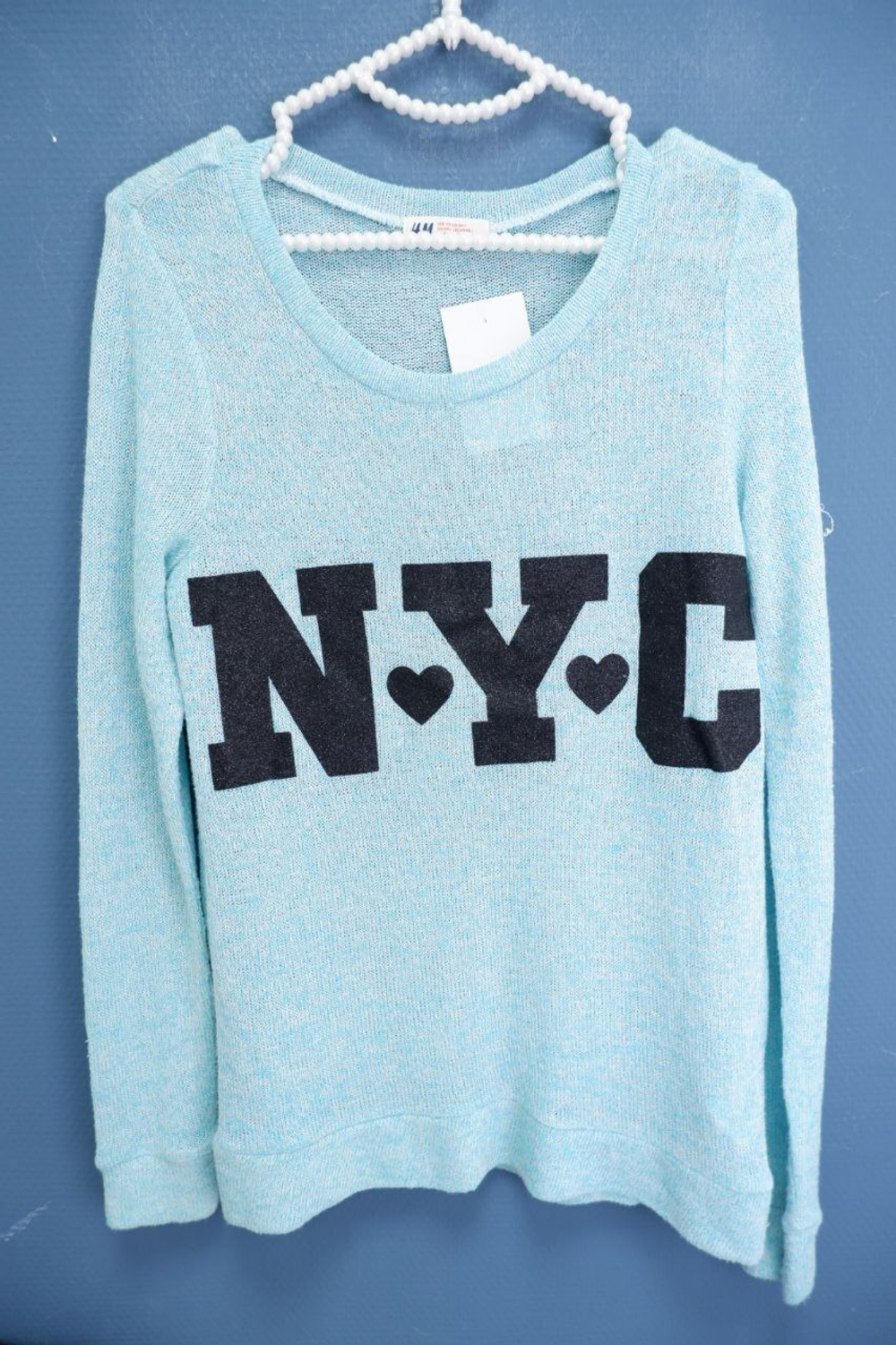 Джемпер H&M с надписью на 14 лет