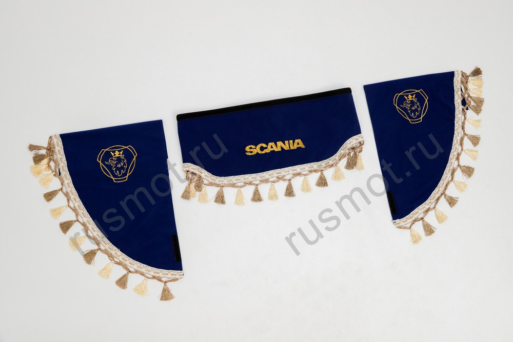 Ламбрекены аликанте вышивка Scania