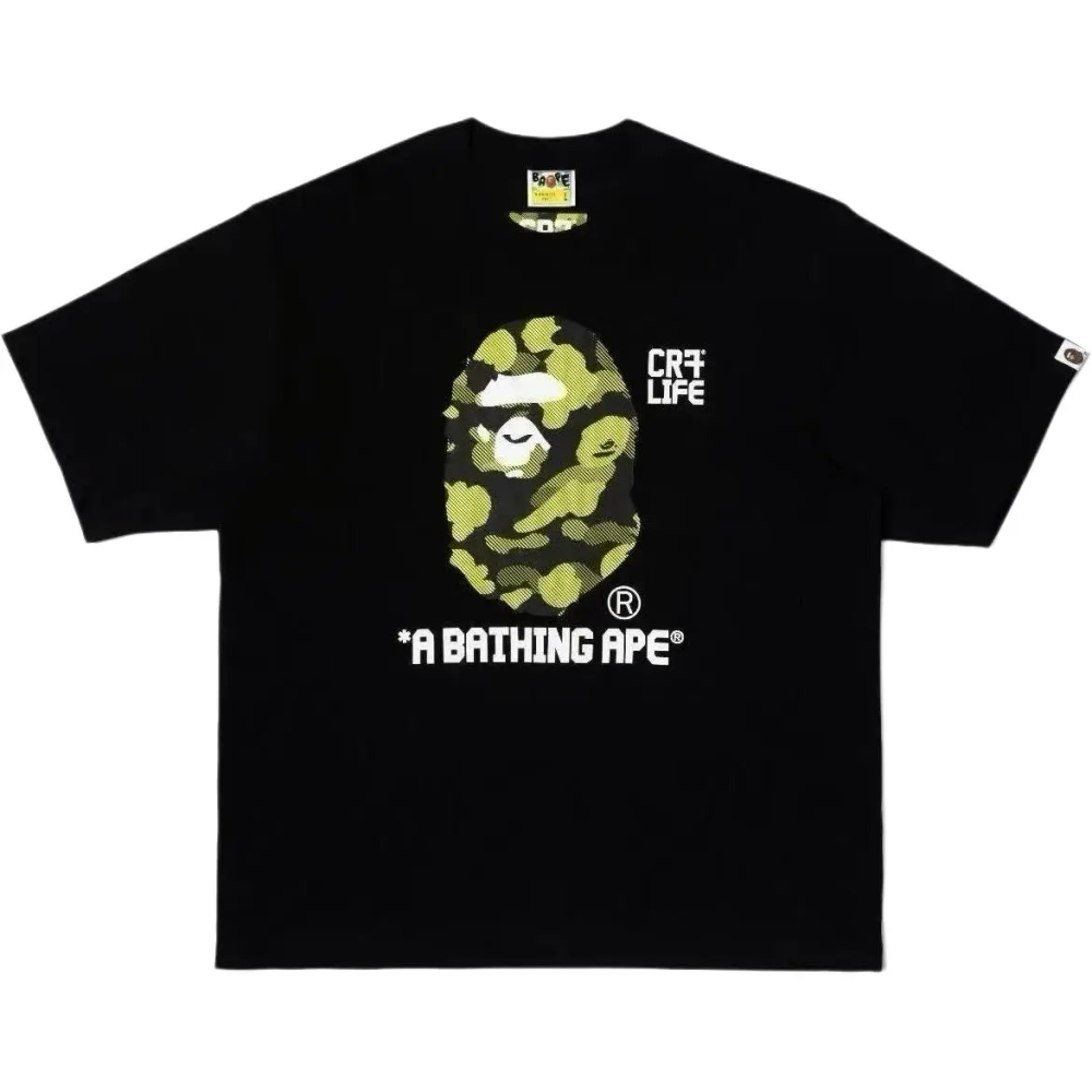 A Bathing Ape Bathing Ape X Cr7 Life Cr7 Life Collaboration Fw25 Футболка