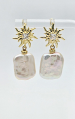 91003700 Серьги Selena Pearls