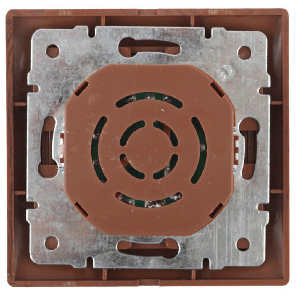 1-401-10 Intro Светорегулятор поворотный, 600Вт 230В, IP20, СУ, Plano, венге