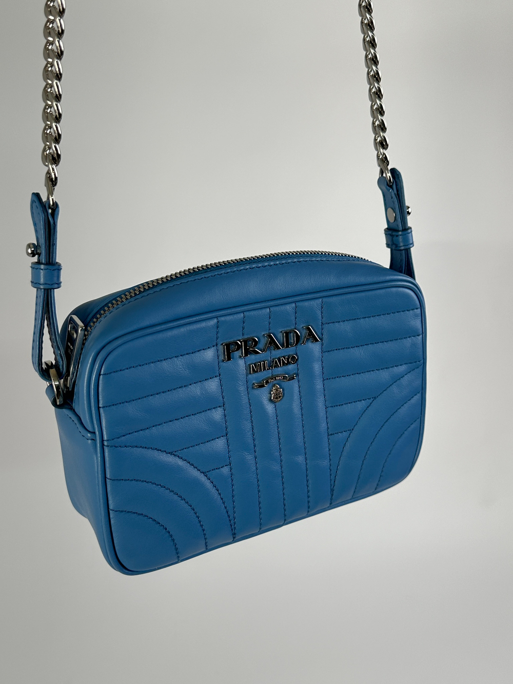 Сумка Prada Diagramme Leather Crossbody