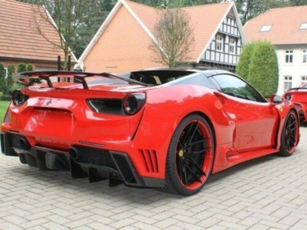 Карбоновое спойлер-крыло для Ferrari 488 GTB Spider 2015-2020 Феррари