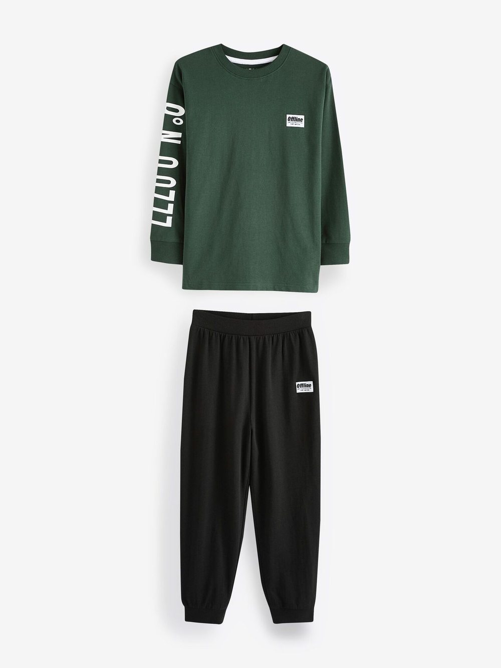 Пижама для мальчика Next K99-112, 3 шт., Бордовый, Зеленый, Голубой