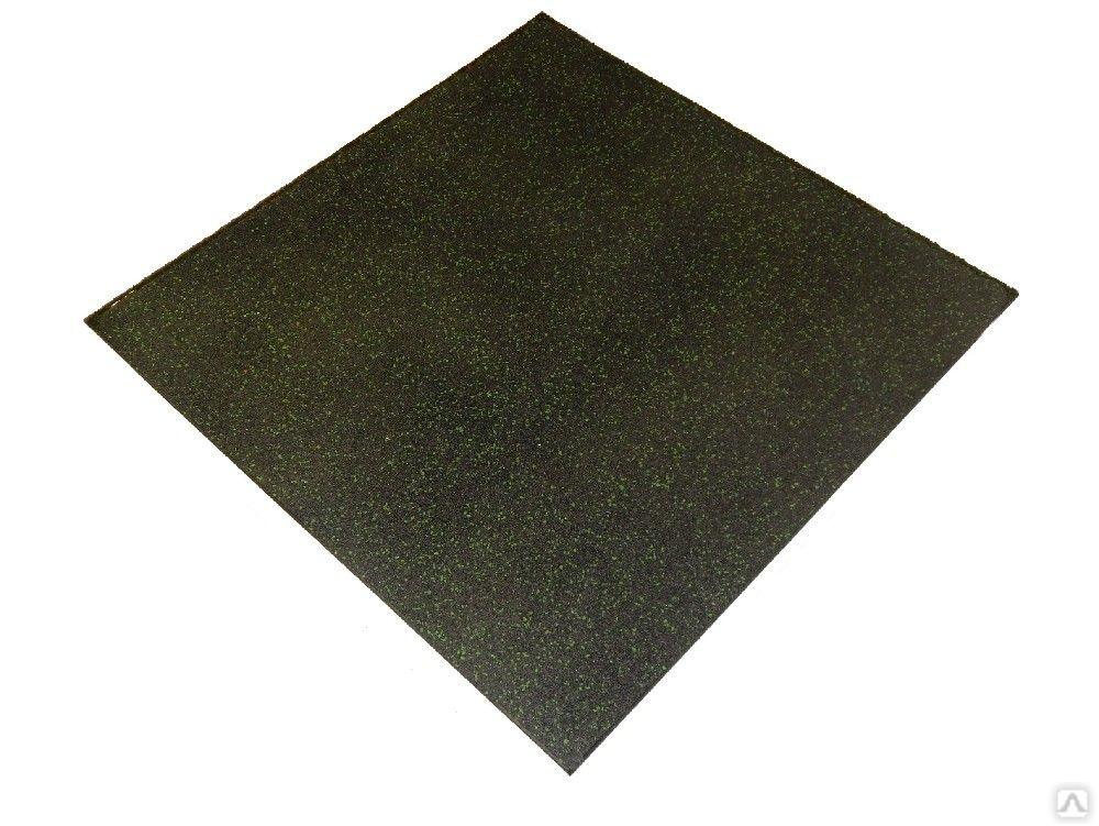 Покрытие Rubblex Mix (20%) 100x100x4 см Зеленое