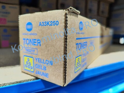 Тонер TN-321Y Konica Minolta оригинальный желтый A33K250