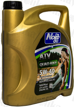 Моторное масло для квадроциклов NORD OIL ATV QUAD BIKE 5W-40