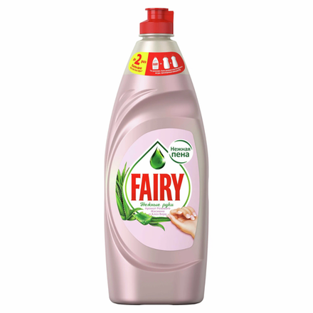 Средство для мытья посуды Fairy Нежные руки Розовый жасмин 900 мл
