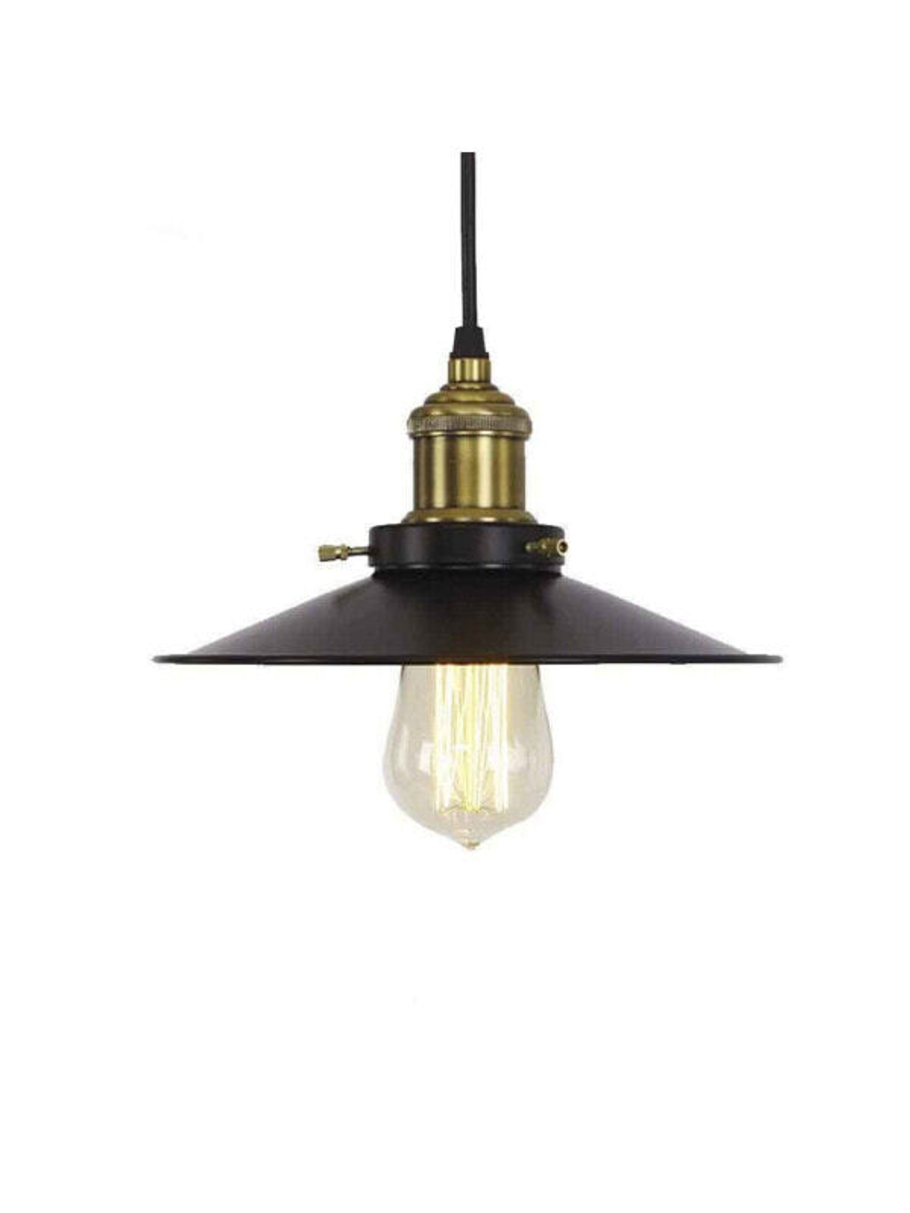 Потолочный светильник EDM 32106 Чёрный 60 W Vintage