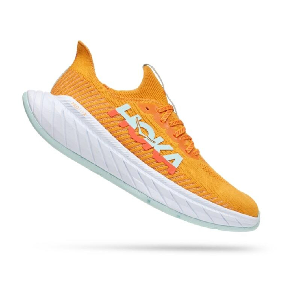 Кроссовки женские HOKA W CARBON X3 Radiant Yellow / Camellia