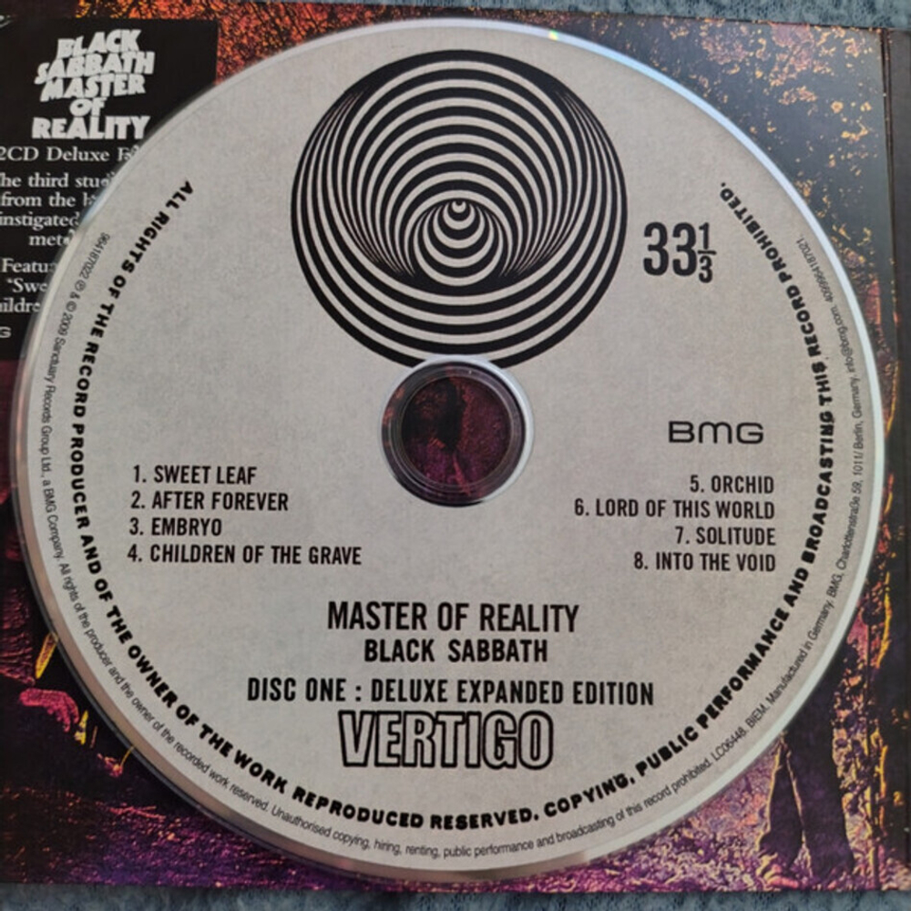Black Sabbath / Master Of Reality (Deluxe Edition)(2CD)