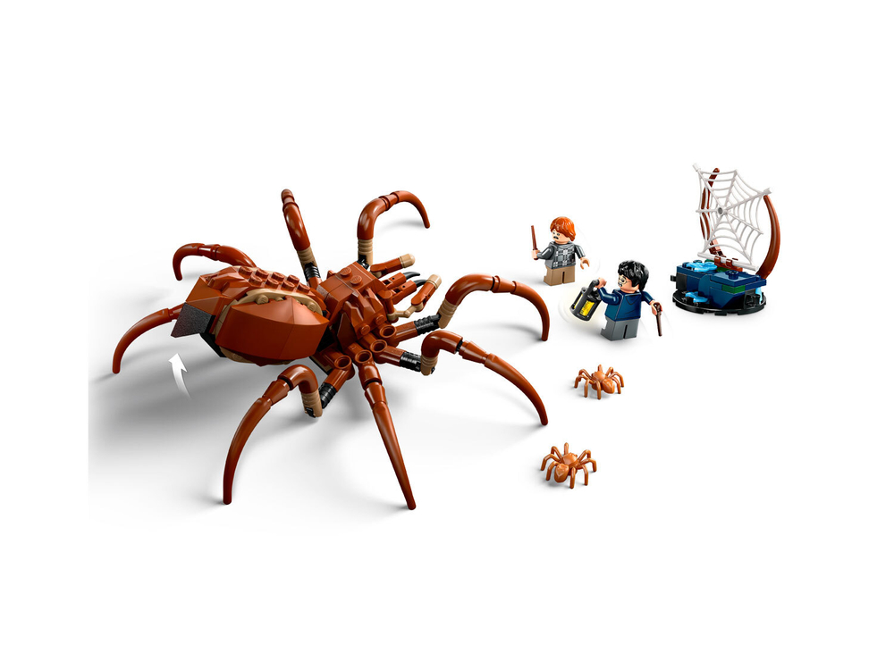 LEGO Harry Potter 76434 «Арагог в Запретном лесу» — сцена с гигантским пауком
