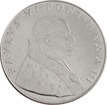 50 лир 1965 Ватикан